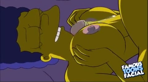 Уговорила Гомера на секс перед сном